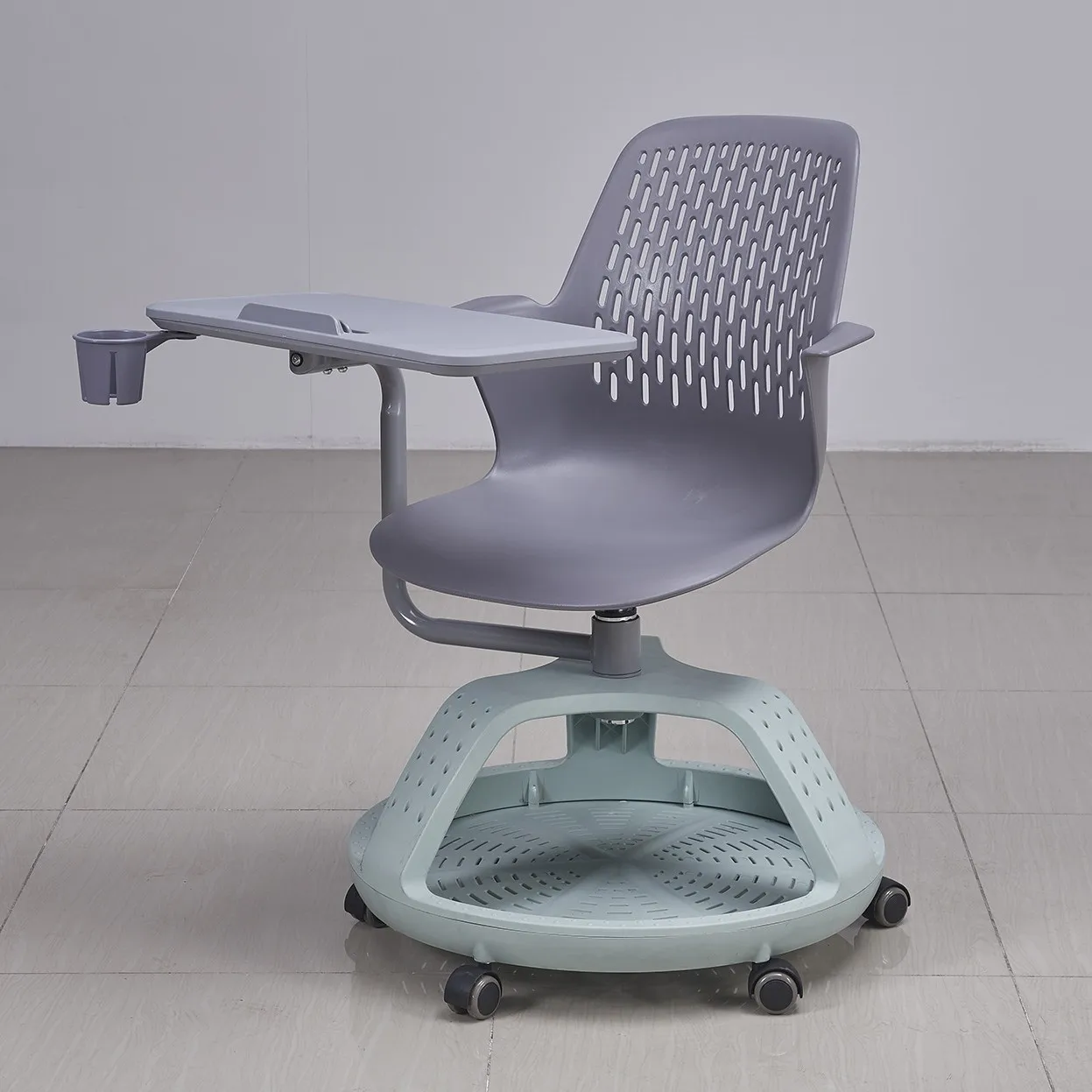 Desks and chairs Wheeled writing board Staff training chair Meeting chair Plastic office chair