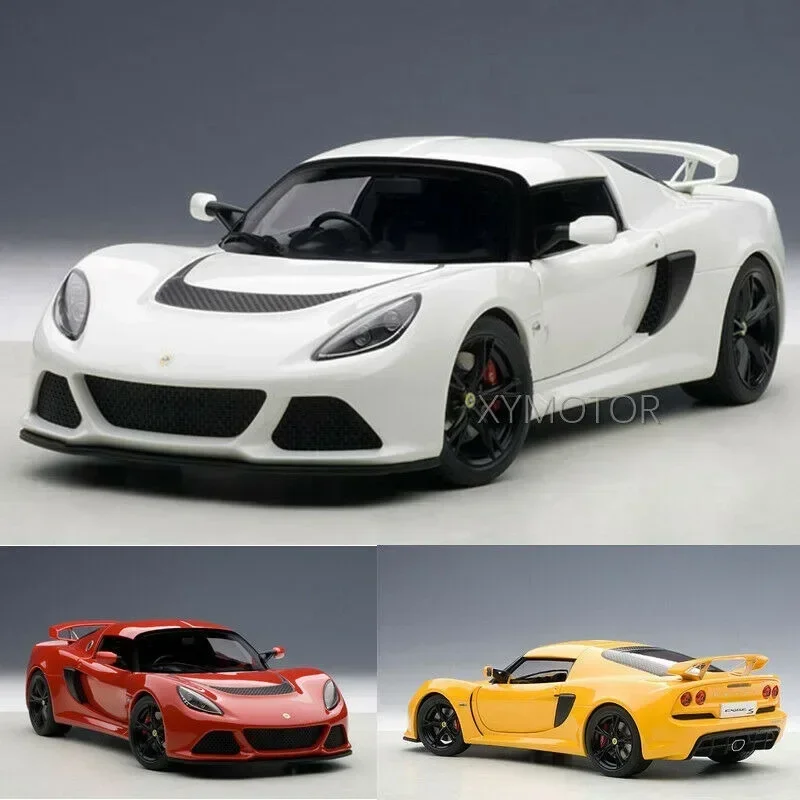 1/18 AUTOart For LOTUS EXIGE S Diecast Car Model Sports Car Gift Collection Ornament White/Red/Yellow Metal,Plastic,Rubber