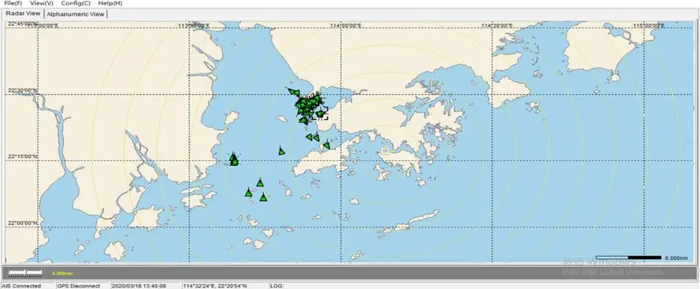 Matsutec AR-10 penerima AIS Kelas A, saluran ganda dengan antena konektor SMA untuk perahu laut dengan output USB