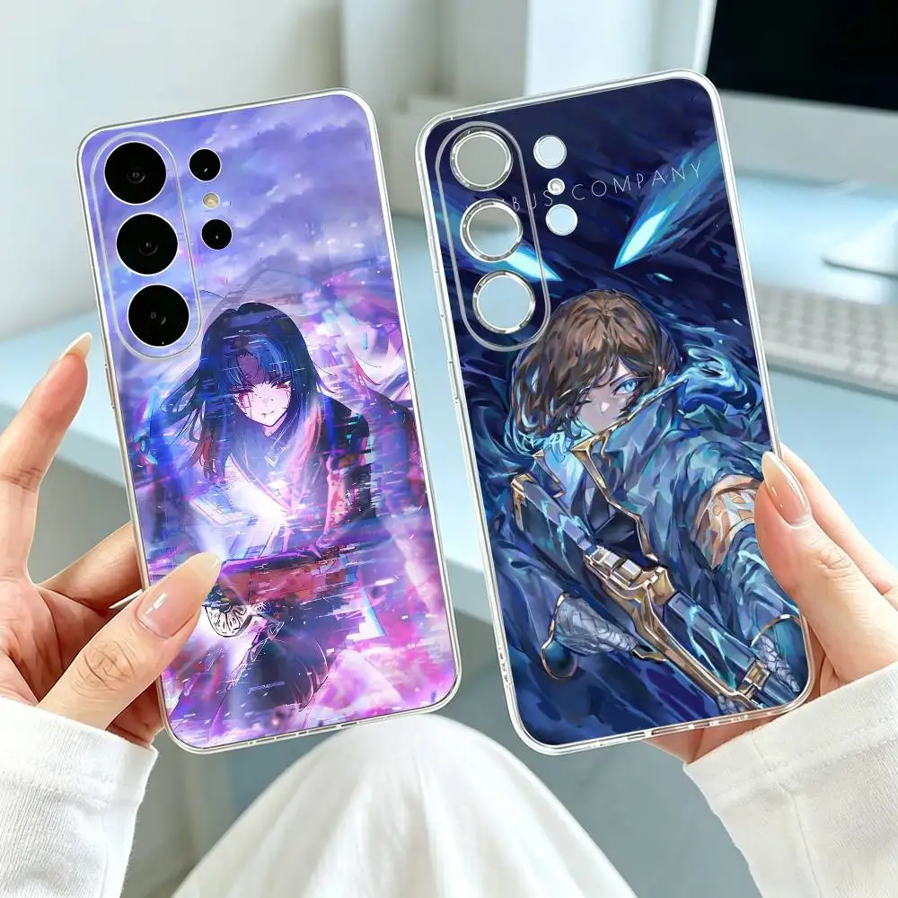 Limbus Company-Game  Phone Case For Samsung S25,S24,S21,S22,S23,S30,Ultra,S20,Plus,Fe Transparent Cover Gift