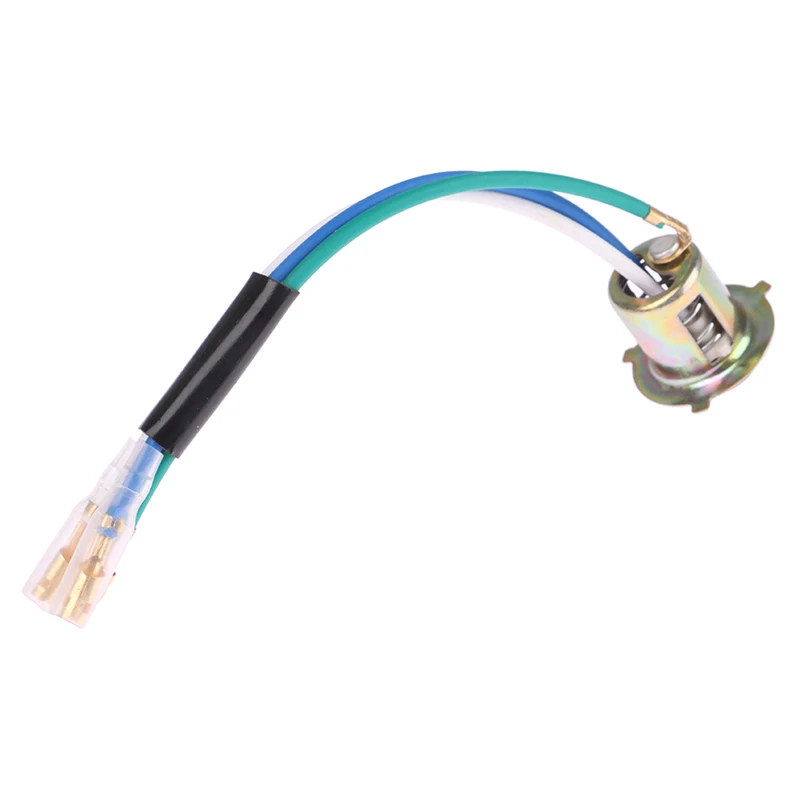 Headlight Bulb Socket Lamp Holder Ignitor Wire Motorcycle Electric Vehicle Single Claw Headlight Lamp Holder