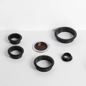 Zinková slitina, počítačový stůl, kabelové průchodky, kryt otvoru pro drát, skříňka, větrací otvor, dekorace, zástrčka, kabelová zásuvka, nábytkové kování 8 nejlepší prodej kryt otvoru na stole - №5