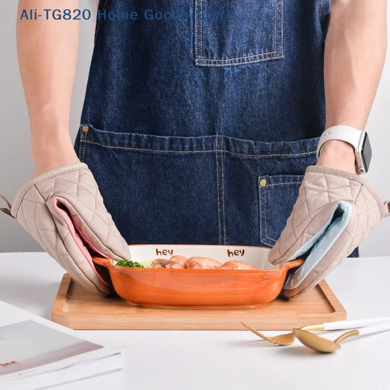 Guantes de silicona anti-escal - Oven Mitt Silicone reseña y precio