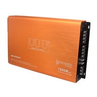 XB-Car Audio Power Amplifier 12V 7800W 4 Channel Stereo Audio Adjustable Front And Rear Sound Field Car Sound Amplifier