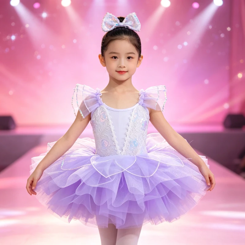 shiny-sequin-tulle-tutu-dress-lovely-princess-style-ballet-costume-for-girls-suitable-for-children's-day-galas-and-performance