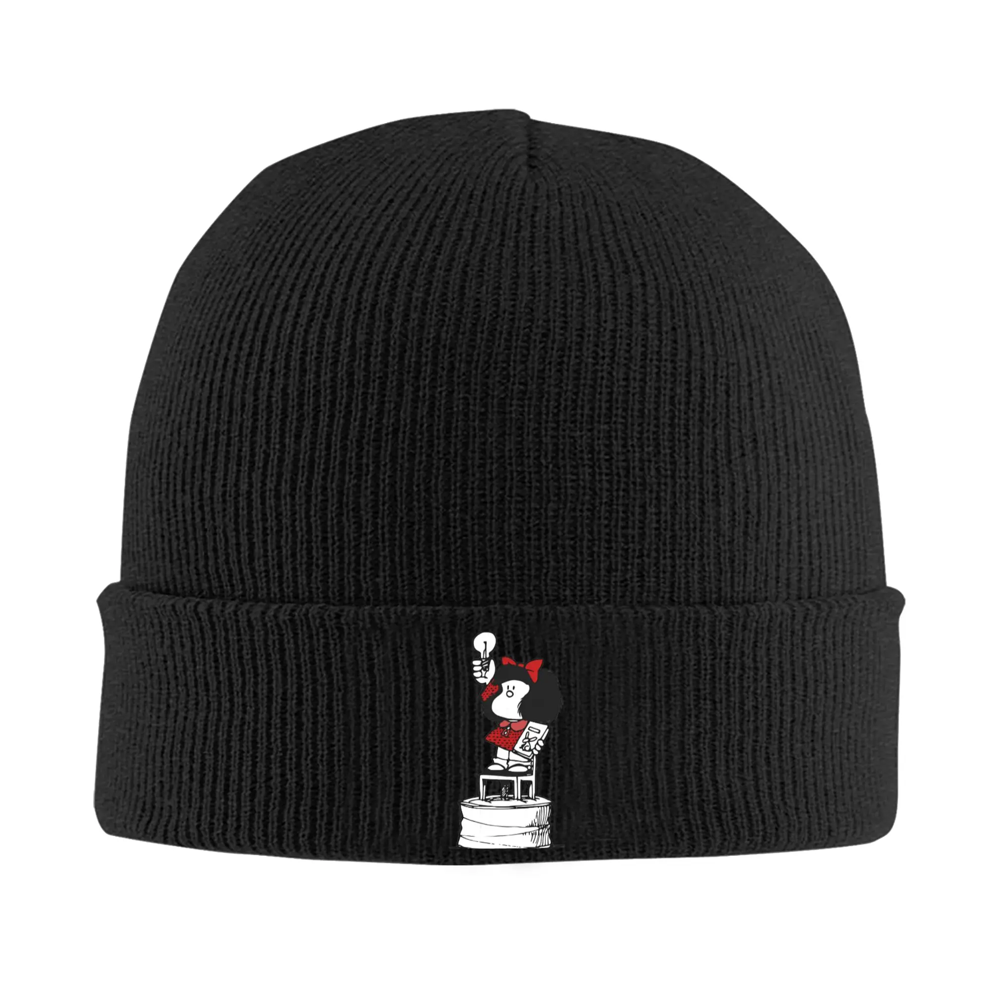 Freedom Premium Scoop Knitted Hat Women's Men's Beanie Winter Hats Acrylic Mafalda Hip Hop Cap
