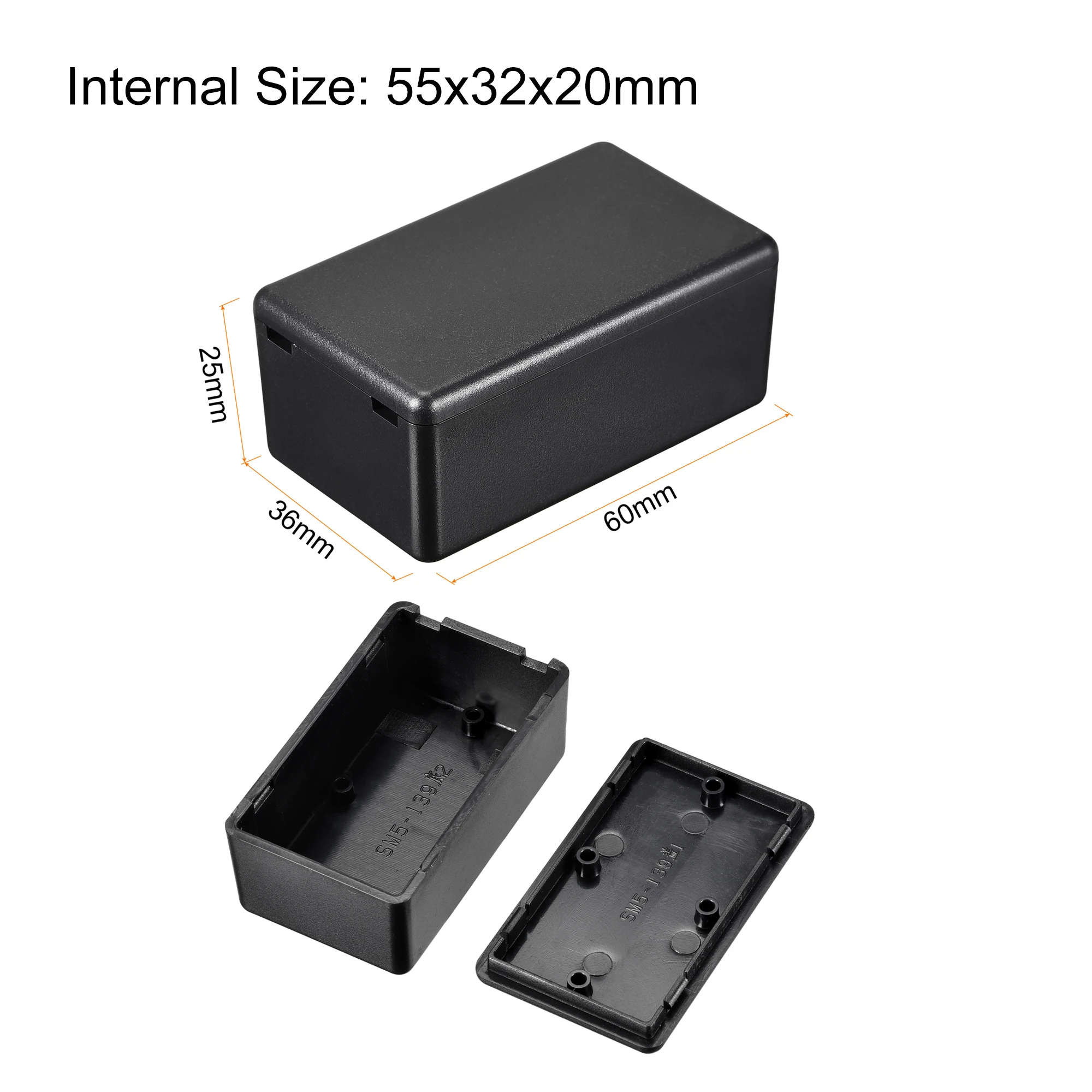1-10Pcs Elektronische Junction Box Staubdicht ABS Kunststoff Projekt Box Lagerung Shell Gehäuse Instrument Fall Gehäuse Steuer Boxen