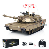 1/16 Scale 2.4Ghz Heng Long 7.0 Plastic Ver M1A2 Abrams RTR RC Tank 3918 Model TH17788-SMT4
