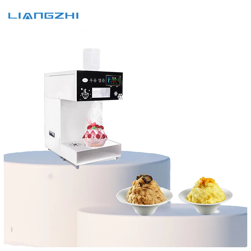 

Barrels Snow Ice Crusher Shaved Ice and Snow Cone Machine Korean Bingso Snow Ice Machine