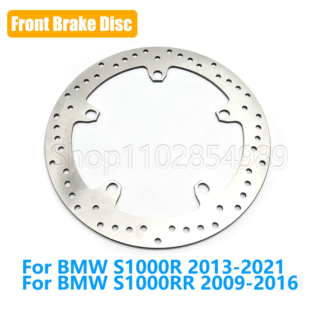 

Brake Rotor For BMW S1000R 2013-2021 S1000RR 2009-2016 Motorcycle Parts S1000 R RR Front Brake Disc Rotor