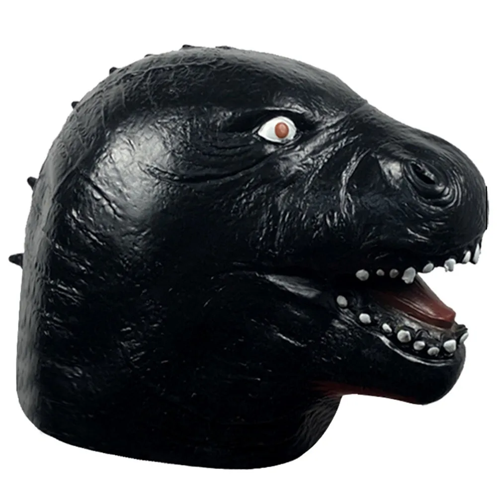 Grüne Tier-Dinosaurier-Kopfmaske Halloween-Maskottchen-Kostüm-Maske – Detail 7
