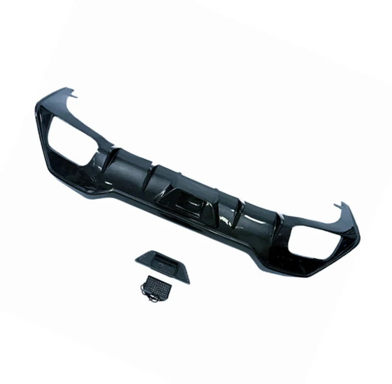 

For B 8 Series G14 G15 G16 Rear Bumper Lip Edge Carbon Fiber Rear Diffuser AC Style Body Kit