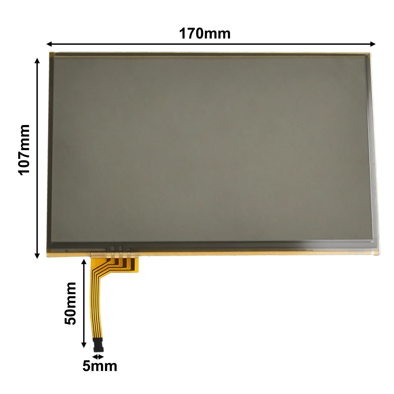 

Деталь дигитайзера 04-09 4-контактный 5 В 7,3 "дигитайзер для Prius Hybrid Sedan для Toyota Glass LTA070B510F Практичный и полезный