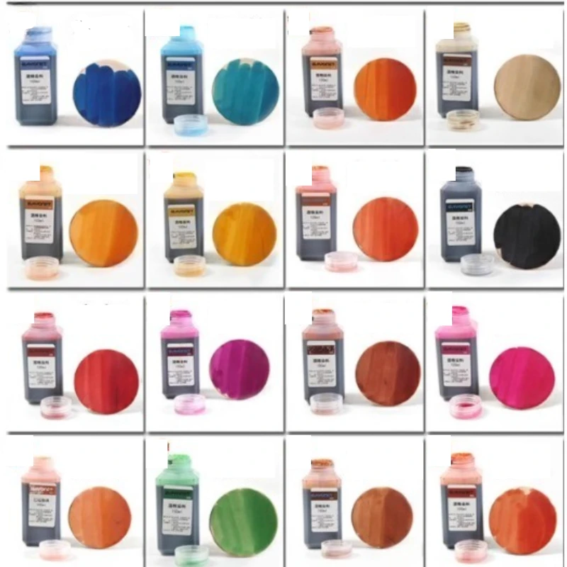 DIY Leather Alcohol Dye Leather Carving Alcohol Dye 100ml/ Be Used for Color Restoration Can Be Diluted Color-changing Agent