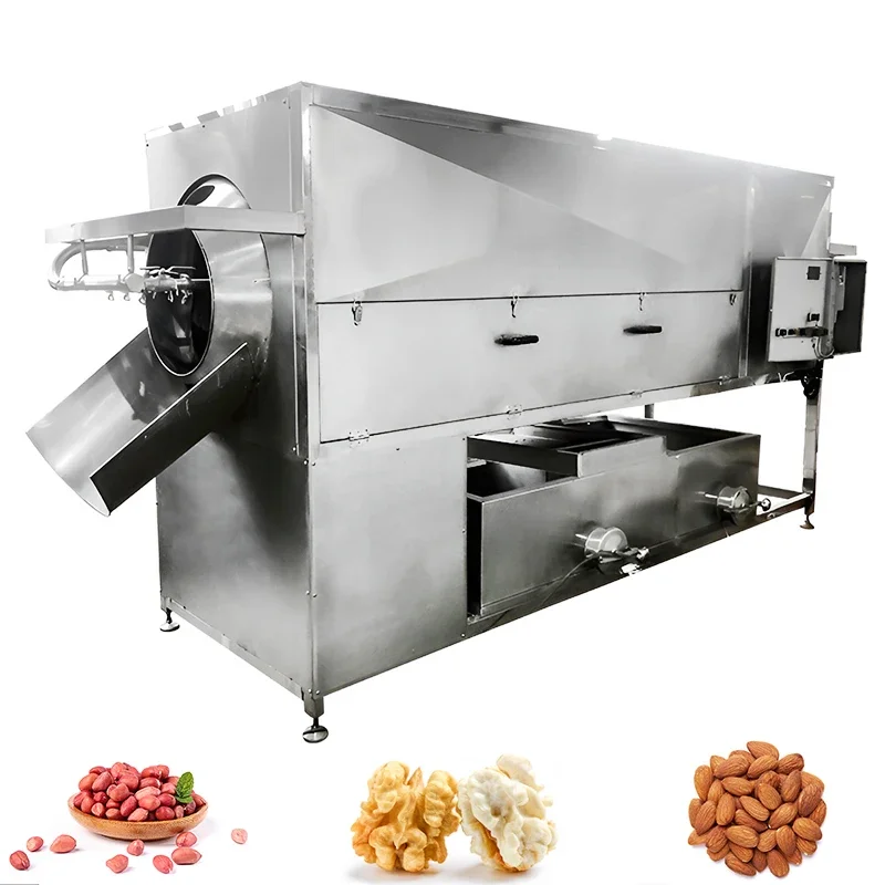 Fruit Vegetable Drum Washing Cleaning Machine  Carrot Potato Vegetable Washer Rotary Drum Washing Machine