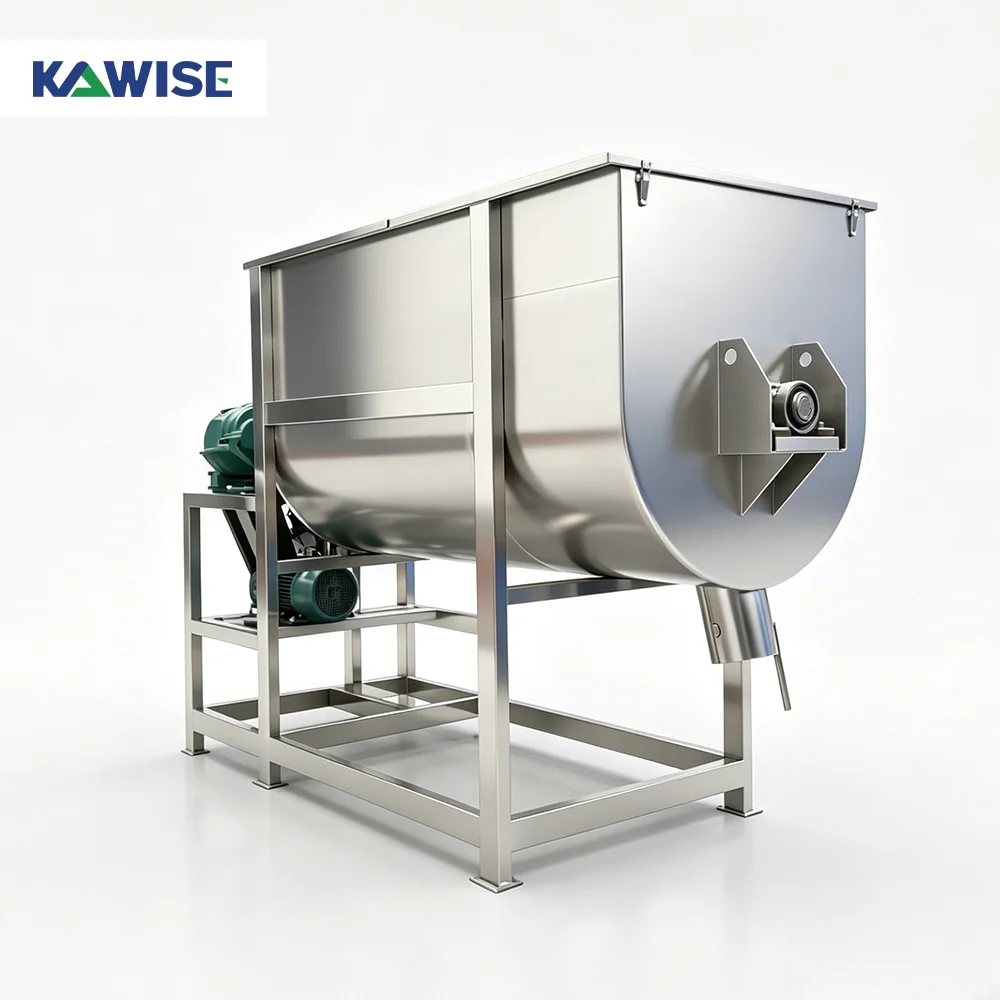 AIROW Horizontal Feed Mixer for Farm Feed Rooms, Feed Mills and Pellet Production Material Preparation