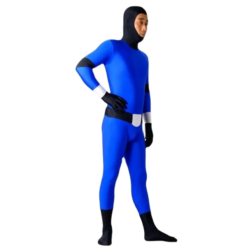 lycar Halloween Cosplay Costume Zentai full body catsuit Fancy Dress Costumes Spandex jumpsuit open face