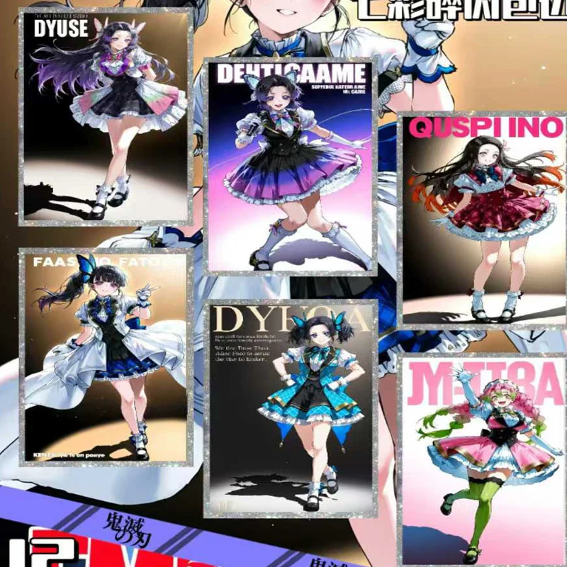 Wholesale Demon Slayer Acrylic Art Board Set 8K HD 101 Designs, Limited Edition Collectible Gift Series For Fans