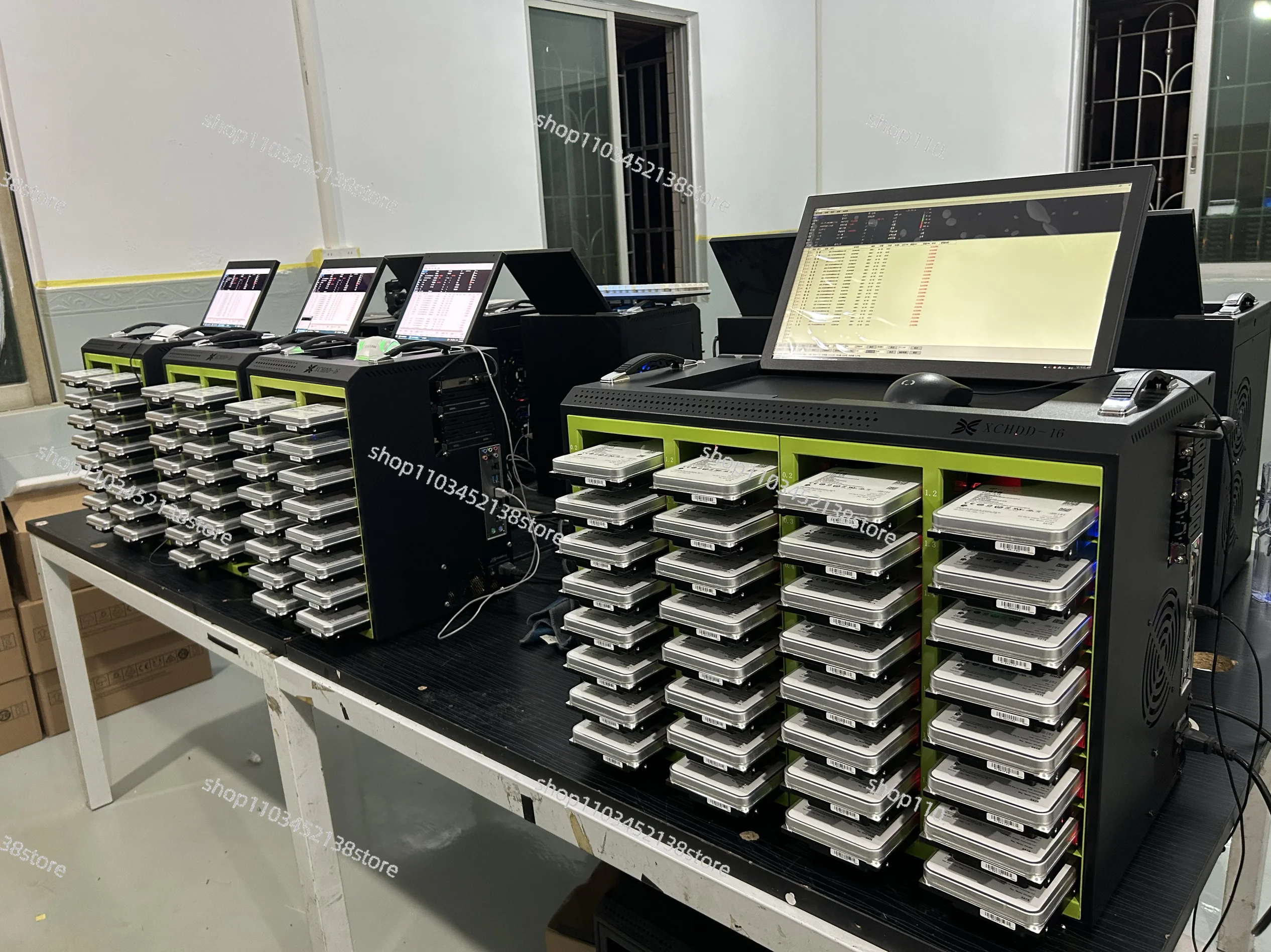 

Новое 32-портовое тестовое устройство SATA SAS SSD ATA + COM, встроенная машина для тестирования + ремонт