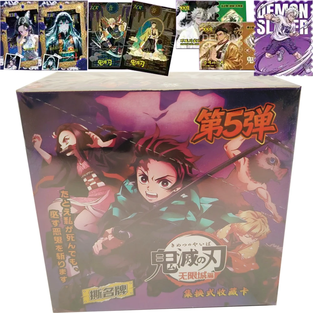 

Demon Slayer Rare Character Card Fans Collection Fantasy Battle Anime Creative Peripheral Exquisite Cards Surprise Birthday Gift