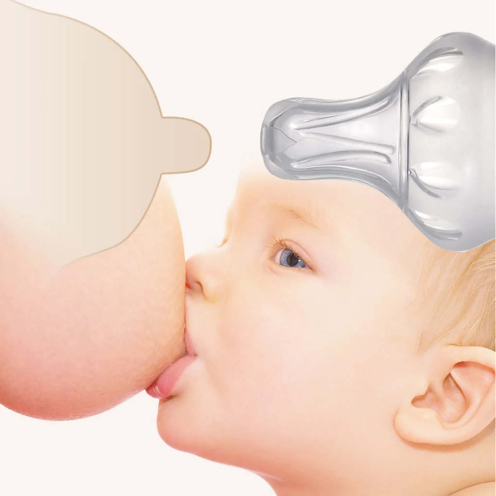 Silikon-Nippels child zum Stillen Ultra dünner, super weicher Nippleshields-Nippels chutz