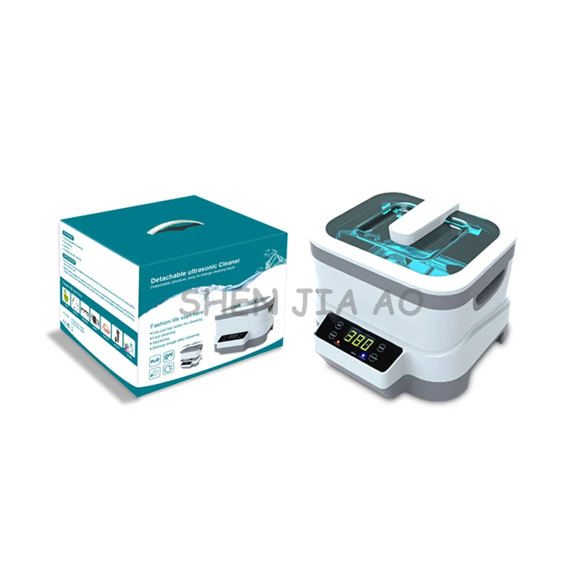 Ультразвуковой очиститель JP-1200, компактный, для ювелирных изделий, часов, для домашнего хозяйства, очков в, 110 В