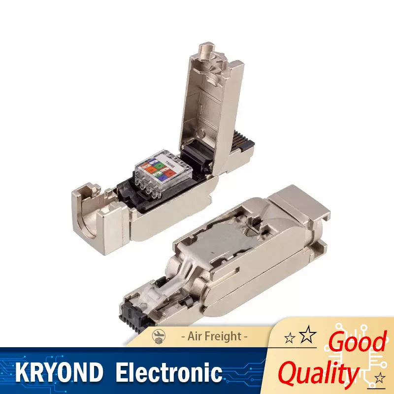 

Разъем Profinet RJ45 с кристаллической головкой 6GK1901-1BB10, 4-жильный разъем, промышленный Ethernet