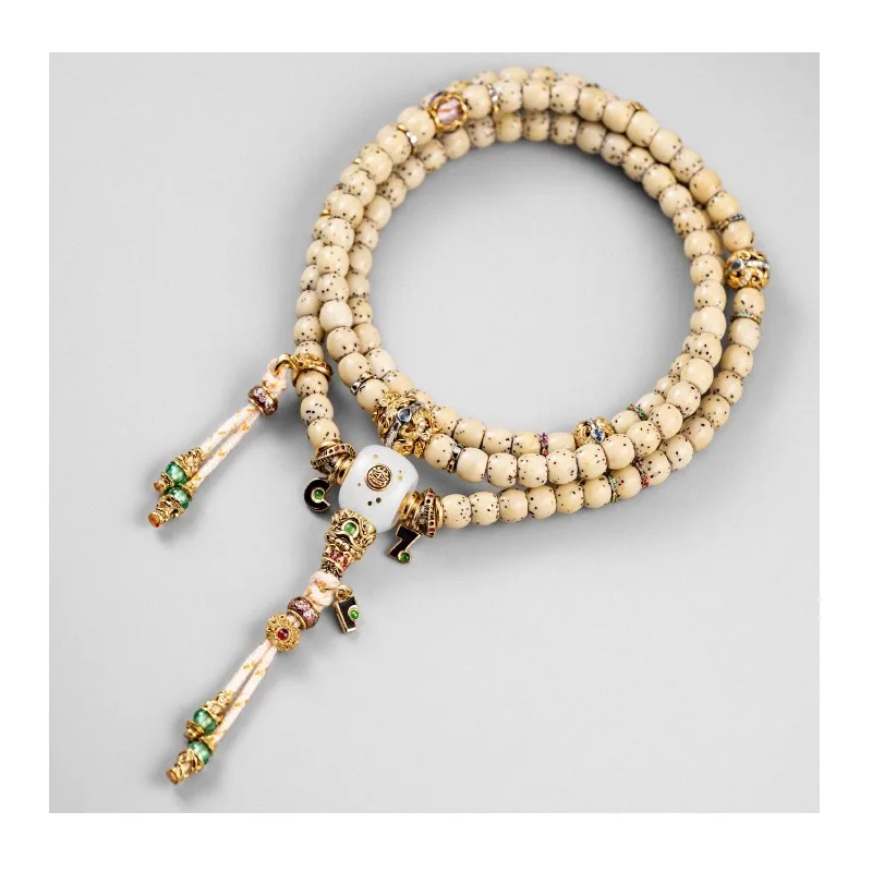 

Golden Chaos Sacred Artifact Wenwan Tee Disciple Bead Buddha Head Bead Wenwan Bracelet Side Pendant Accessories