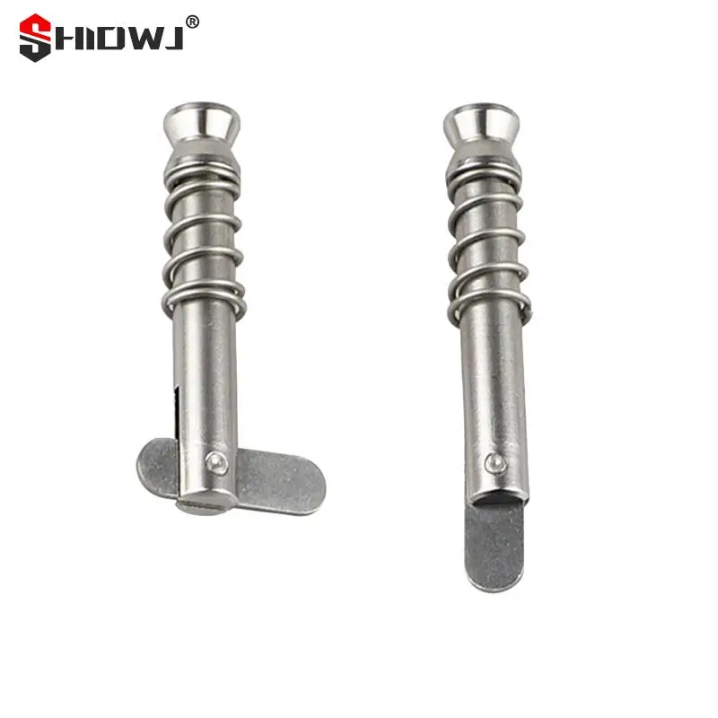 1pcs Boat Bimini Top Quick Release Pin 1/4 inch 6mm with Drop Cam & Spring Marine Grade 316 Stainless Steel Boat Deck Hinge Pins