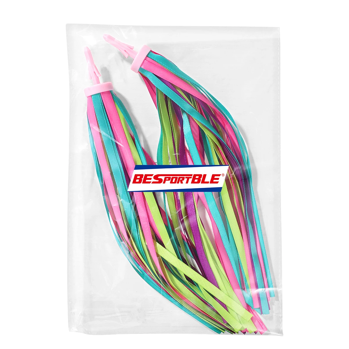 

Childrens Bicycle Streamers Handlebar Kids Bike Accessories Pink Tassel Ribbon Sparkly Decorations for Bicycles Tricycles