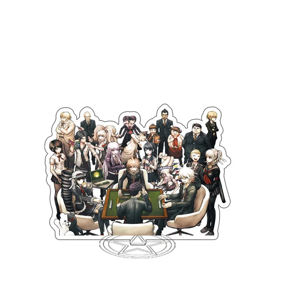 7pcs Hot Anime Danganronpa V3 Acrylic Stand Model Cosplay Characters Ornament Accessories Goods Collection Gifts 15cm