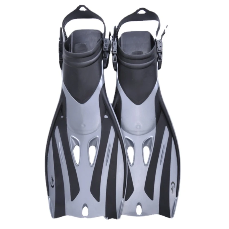 High Quality Open Heel Swimming Flipper TRP Non-slip Adjustable Diving Fins for Underwater Hunting Man & Woman