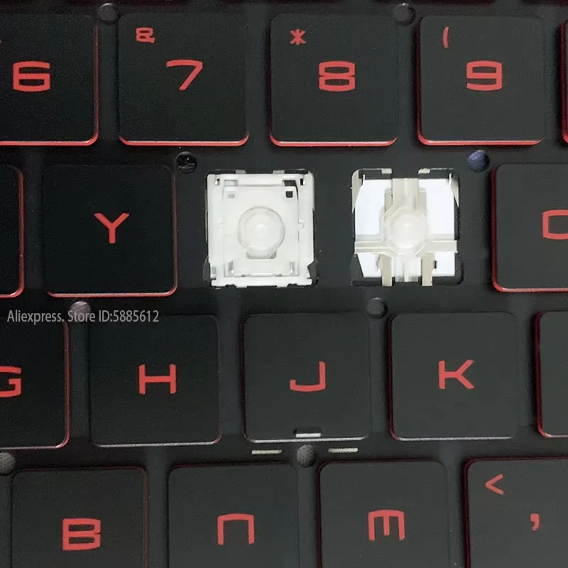 Zamienny keycap, nakładka na klawisz, mechanizm nożycowy i zawias do klawiatury MSI GS65VR PS63 P65 PS42 GF63 8RD-001CN 8RC-004CN 8RD-005CN MS-16R1