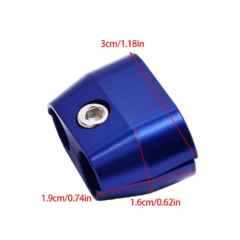 Motorcycle CNC Dual Line Throttle Cable Clamp For Husqvarna TC TE TX TXC FC FE FX SM SMR 250-610 For Husaberg FE 250 350 501
