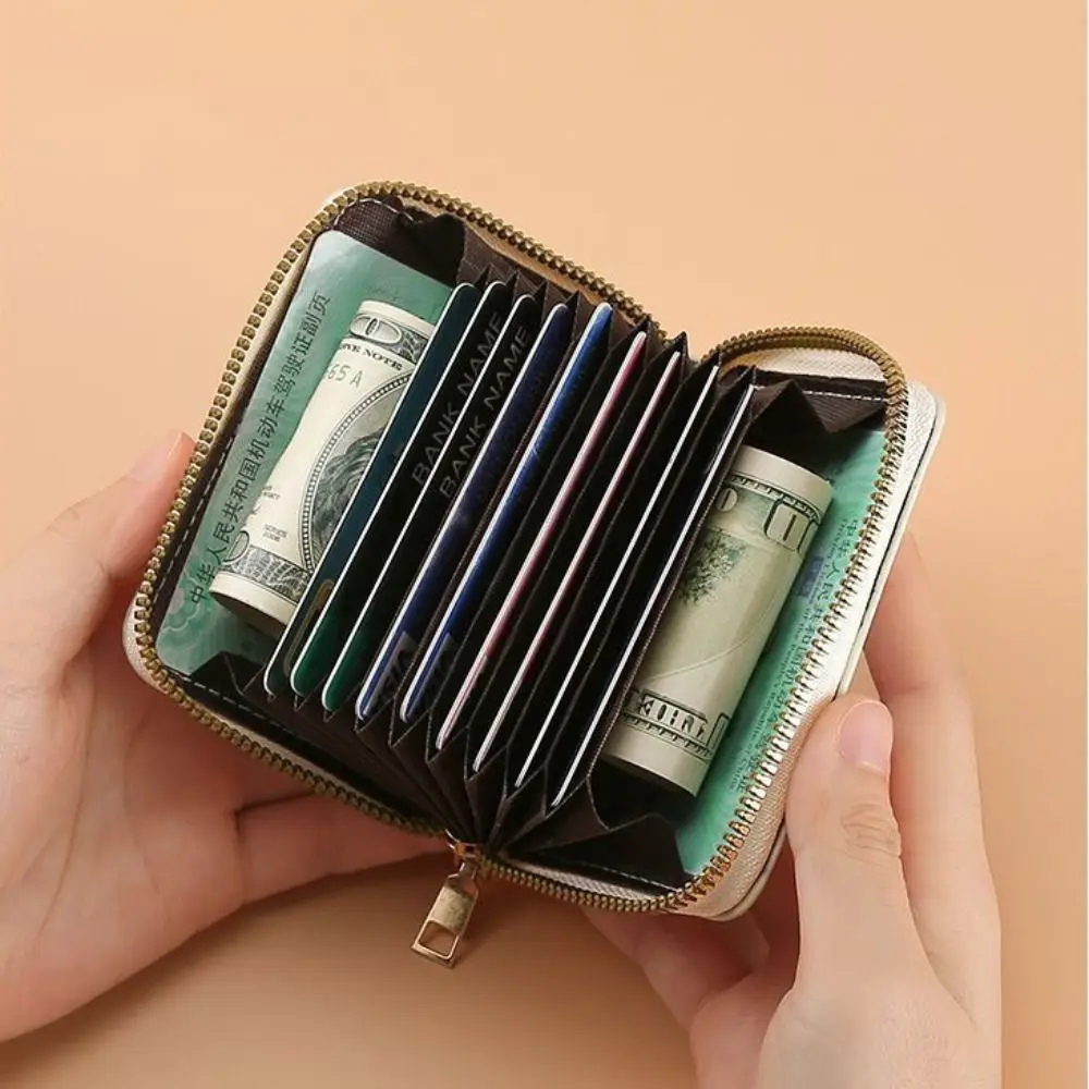 أزياء لطيف جرو الفتيات محفظة قصيرة 9 بطاقة موقف المدمجة الكرتون بطاقة الهوية حقيبة المحمولة حاملي بطاقات خفيفة الوزن هدية