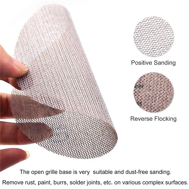 

Премиум-60 шт. сетчатые шлифовальные диски 125 мм, зернистость 80-600, шлифовальная бумага с крючком и петлей, сухие абразивные диски для сменных подушечек для шлифовальной машины