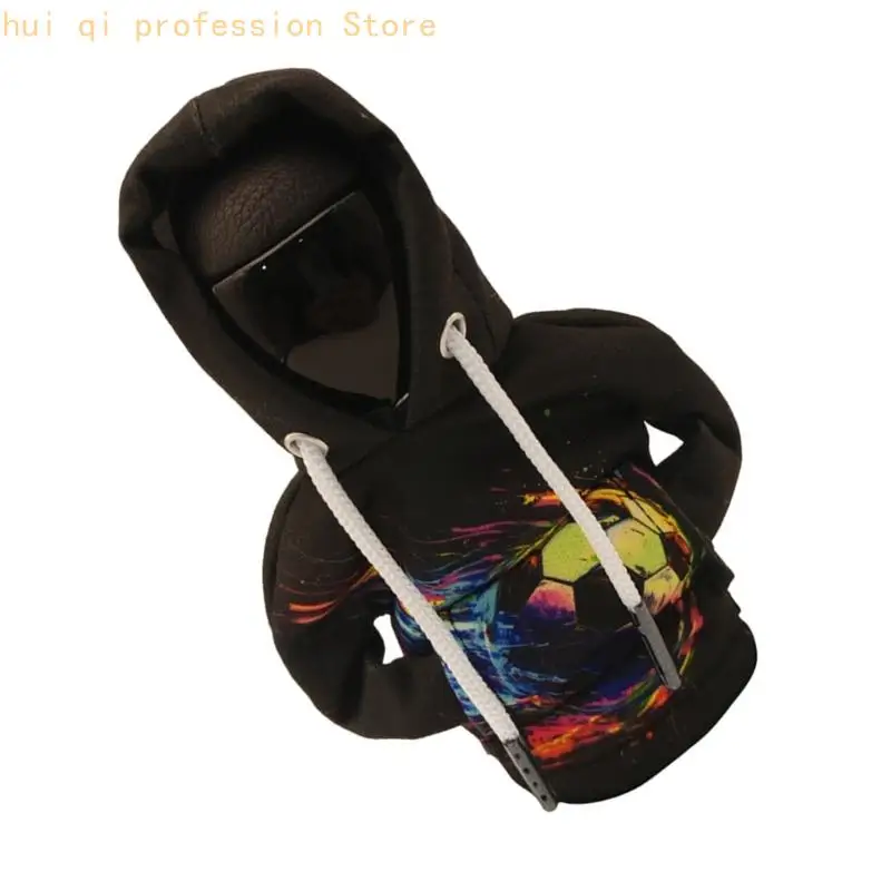 Auto Gear Shifter Hoodie Gearshift Cover Sweatshirt Gearstick Hoodie Cover H8WE – Detail 8