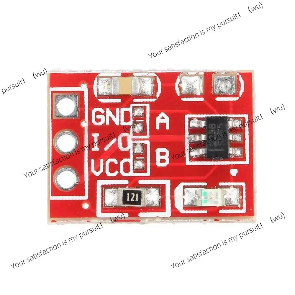 10 pieces TTP223 touch button capacitive switch, self-locking/unlocking capacitive touch switch