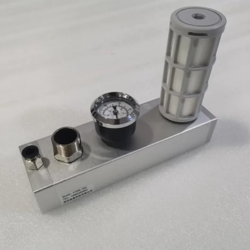 High suction pneumatic vacuum pump VTMS-301, multi-stage vacuum generator with filter, high flow