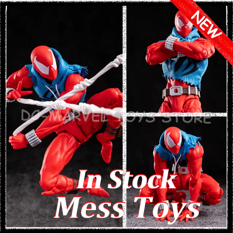 

В наличии: Фигурка Человек-паук Скарлет (Scarlet Spiderman) от Mess Toys, аниме-фигурка, статуэтка, модель, подарки, детские игрушки