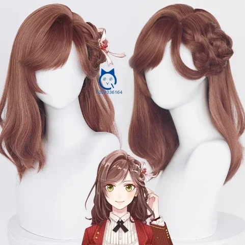 

Game Tears of Themis Auburn Long 50cm New Arrival Cosplay Wig Heat Resistant Synthetic Hair Halloween Anime Expo Comic Con Coser