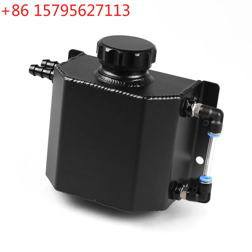 

Универсальный 1-литровый квадратный маслоуловитель для тюнинга автомобилей, трансграничный, для сбора паров и предотвращения переливов масла