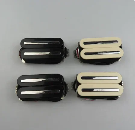Schaller Hot Stuff Humbucker Pickup Metal Style Cream Bridge and Neck Pickups لملحقات الجيتار الكهربائي