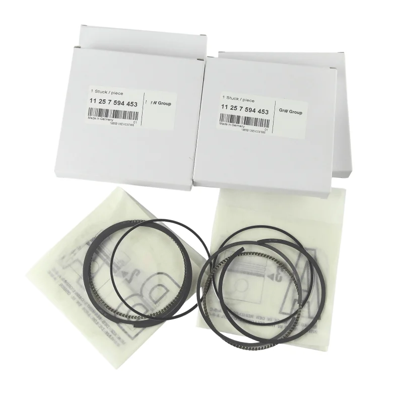 مجموعة حلقات المكبس الجديدة لسيارات BMW F10 F15 F22 F30 F32 E84 OEM: 11257594453   11 25 7 594 453