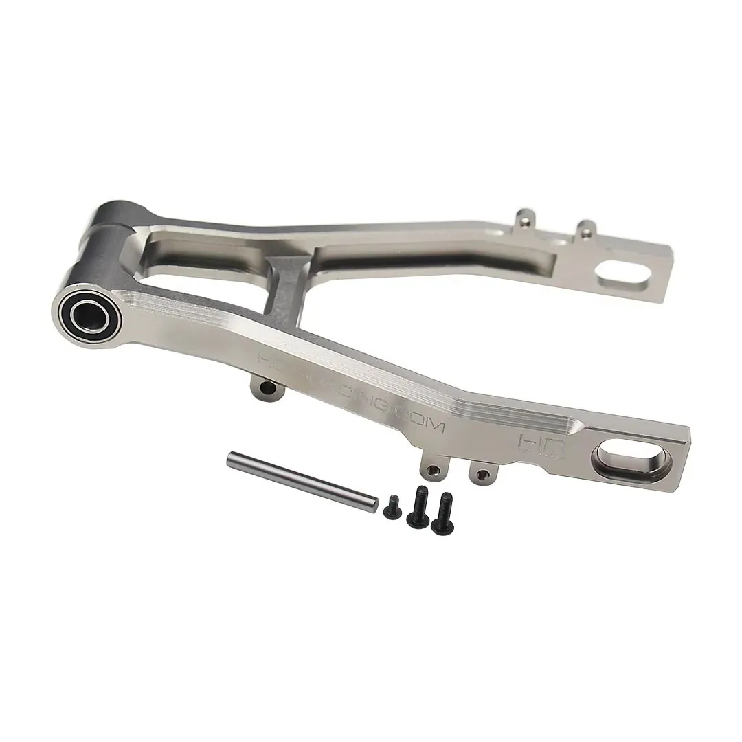 Brazo oscilante de aluminio mecanizado Hot Racing para motocicleta Losi Promoto-MX de escala 1/4