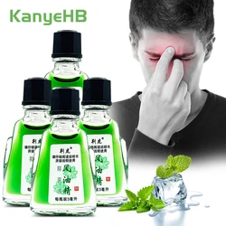 4pcs Refreshing Tiger Balm Relieve Headaches Migraine Anti-fatigue Itching Cool Liquid Muscle Pain Relief Fengyoujing Oil A1081