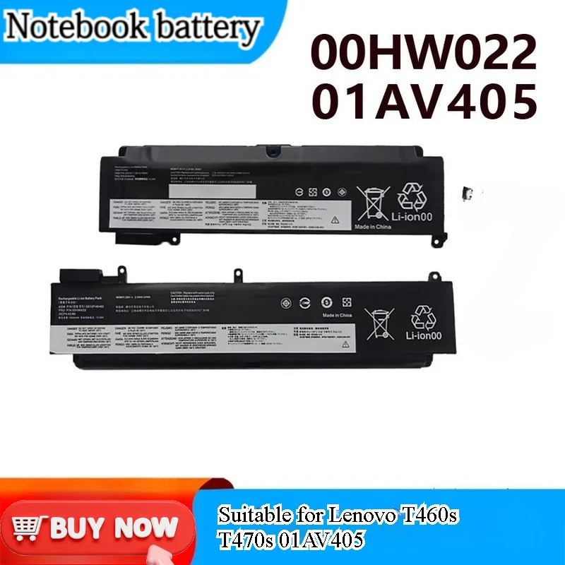 Replacement Battery for Lenovo ThinkPad T460s T470s 01AV405 01AV406 01AV408 00HW025 00HW022 Li-ion Laptop Battery Pack