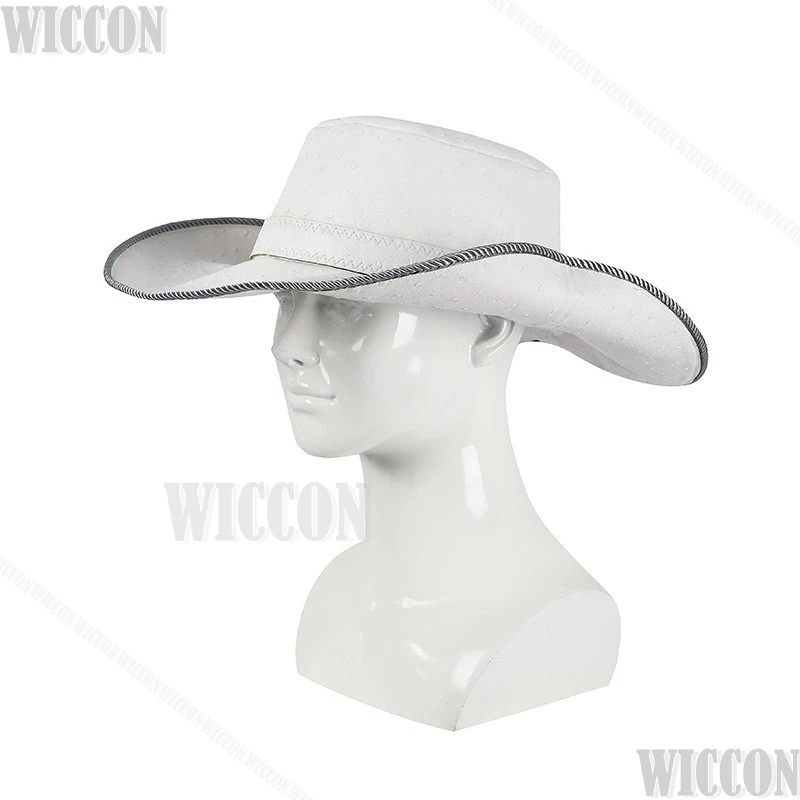 Nico Anime Movie Robin cosplay Costume Sexy Purple Dress Long White Cloak Coat Hat Black Wig Short Hair Hallowen Party Woman Cos - view 5
