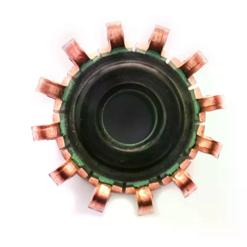 8*23*19.5mm 12P Teeth Copper Hook Type Electrical Motor Commutator CHY-1518-12