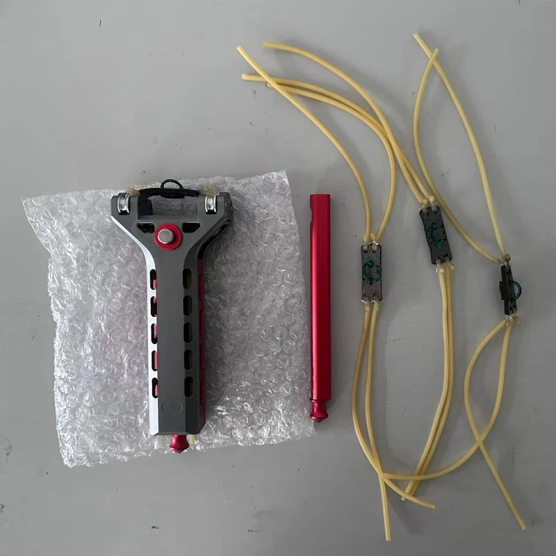 Quick Automatic Loading Slingshot Sets Alloy Material High-precision Outdoor Competitive Hunting Tool view 2